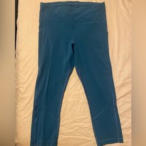 Lululemon high-waisted pace rival crop 23” size 10